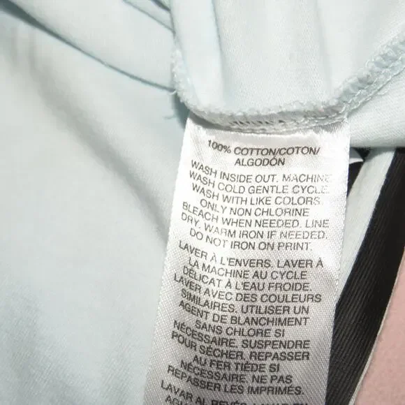 Adidas Light Blue Hooded Athletic Girls Long Sleeve Shirt - Picture 6 of 6